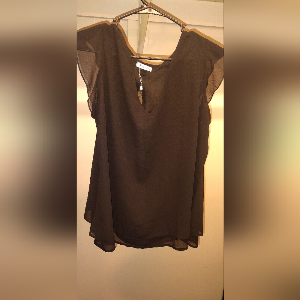 Chic Black Women's Blouse
